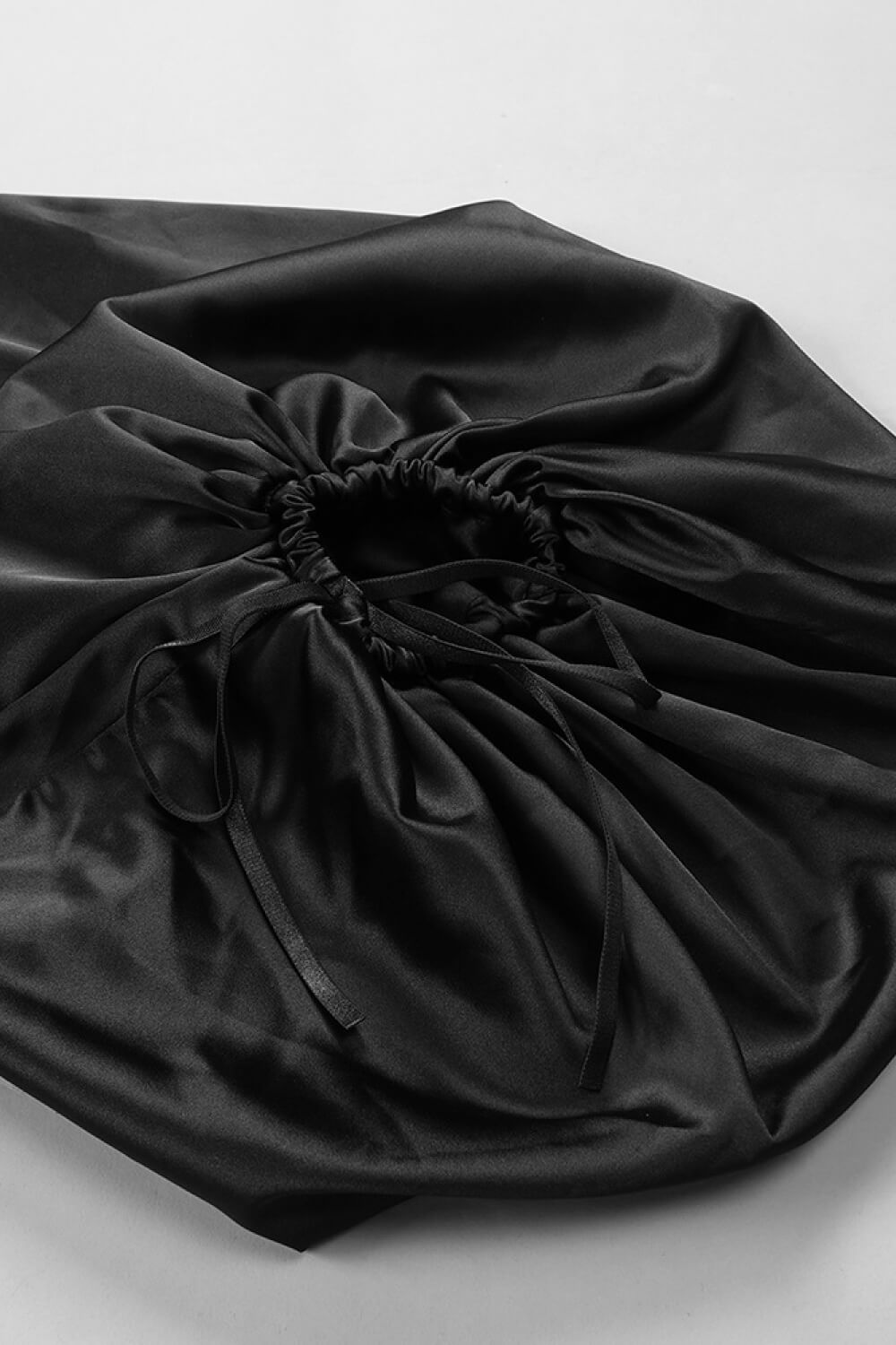 Bell Sleeve Satin Cropped Top and Flare Pants Set