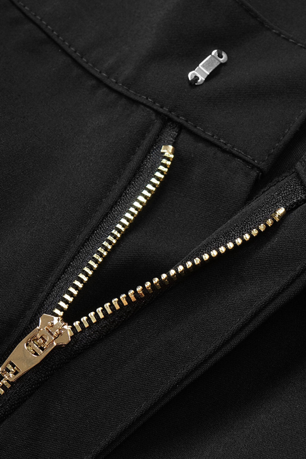 Bell Sleeve Satin Cropped Top and Flare Pants Set