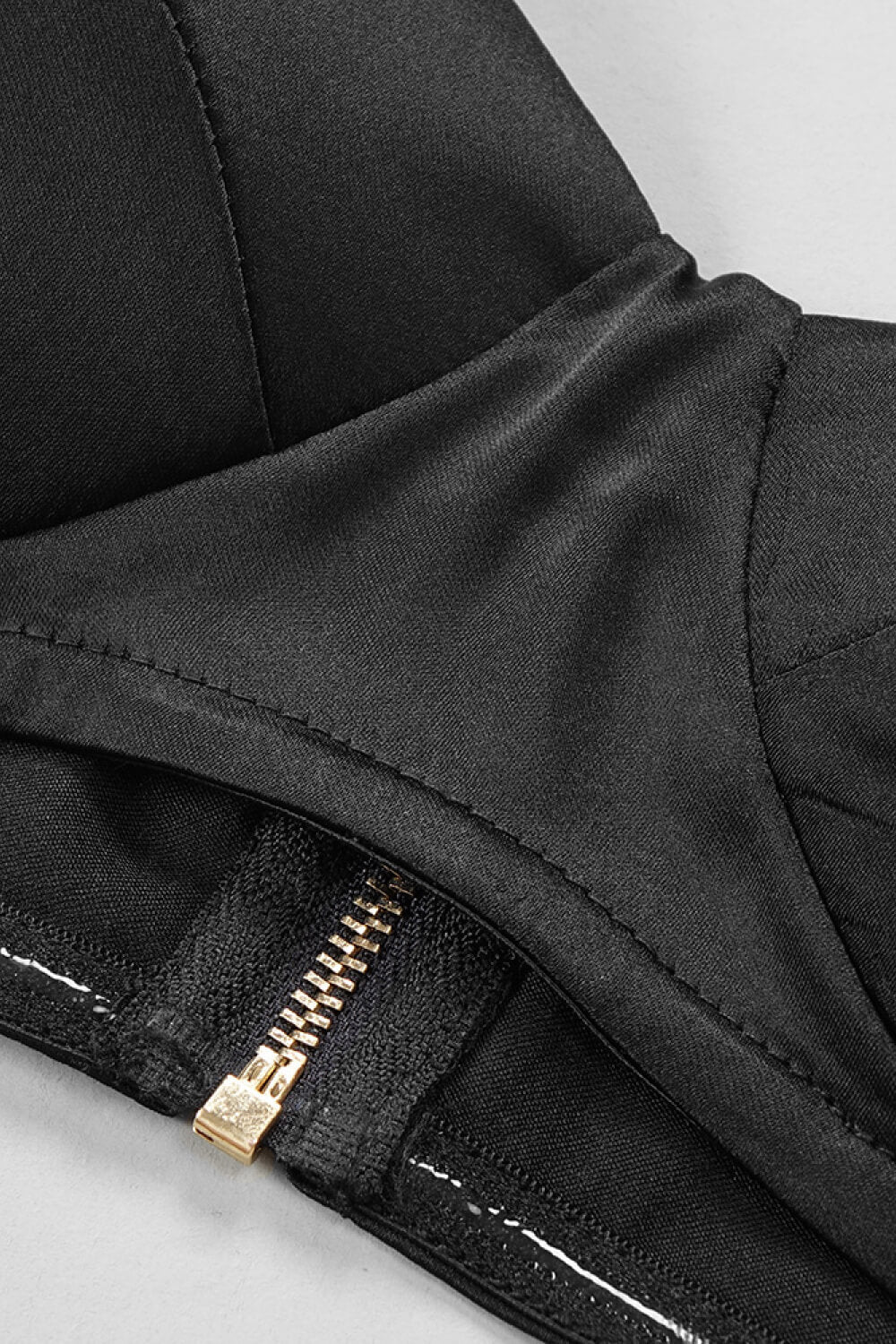 Bell Sleeve Satin Cropped Top and Flare Pants Set