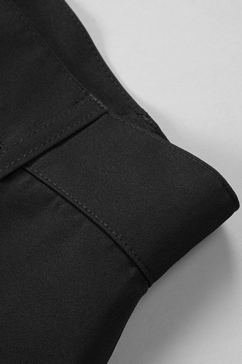 Bell Sleeve Satin Cropped Top and Flare Pants Set