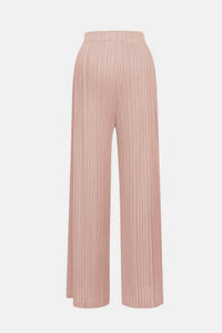 Accordion Pleated High Waist Wide Leg Pants with Pockets